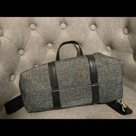 Henri Bendel Mini Jetsetter Black Canvas Multi - Picture 9 of 9